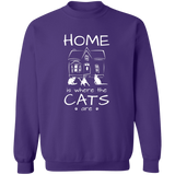 Home is Where the Cats Are Sweatshirt