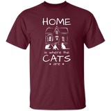 Home is Where the Cats Are T-Shirt