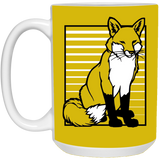 Fox Stripes Mugs