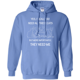 They Need Me Pullover Hoodie