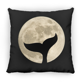 Whale Tail Moon Pillows