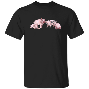 Four Pigs adjusted T-Shirt