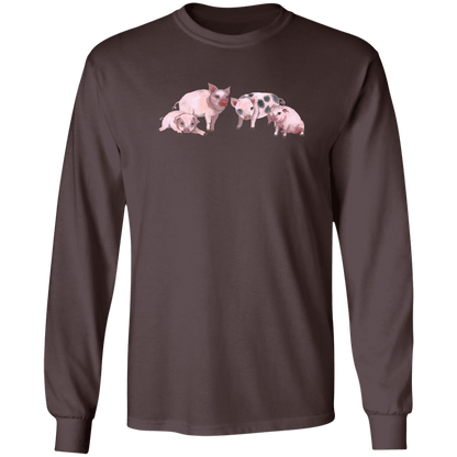Four Pigs adjusted Long Sleeve T-Shirt