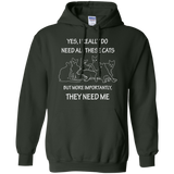 They Need Me Pullover Hoodie