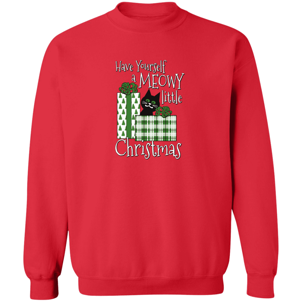 Meowy Little Christmas Sweatshirt