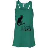 Beware Flowy Racerback Tank