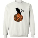 Pumpkin with Raven Sweatshirt