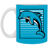 Dolphin Stripes Mugs