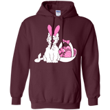 Easter Kitty Pullover Hoodie