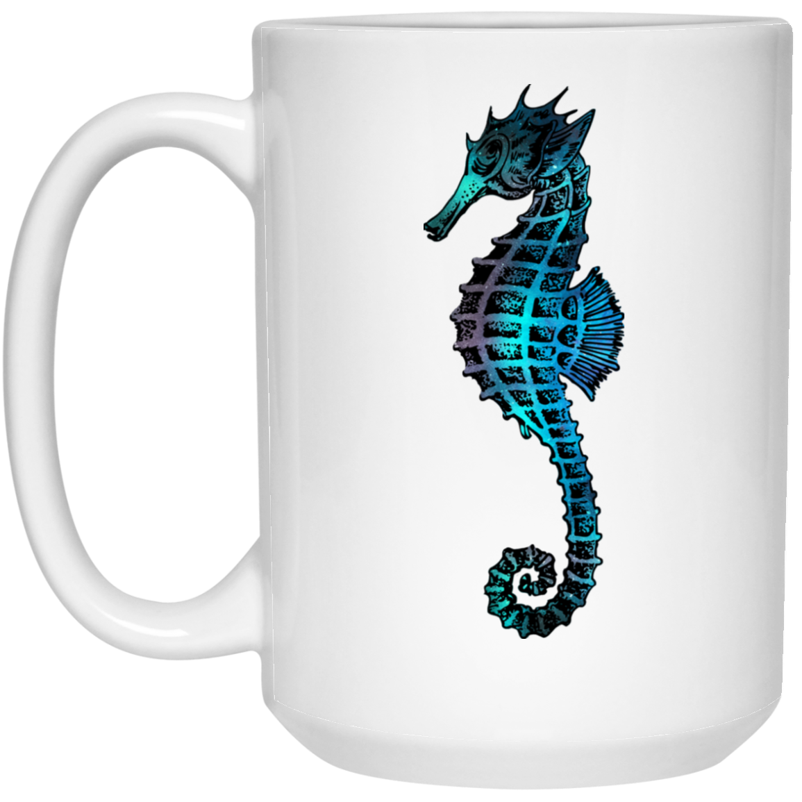 Colorful Seahorse - Mugs