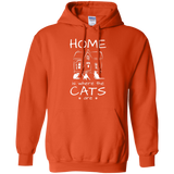 Home is Where the Cats Are Pullover Hoodie