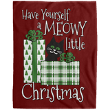 Meowy Little Christmas Blankets