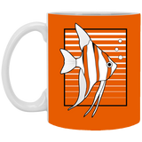 Angelfish Stripes Mugs