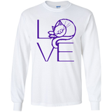 LOVE Cat LS Ultra Cotton T-Shirt
