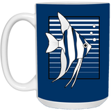Angelfish Stripes Mugs