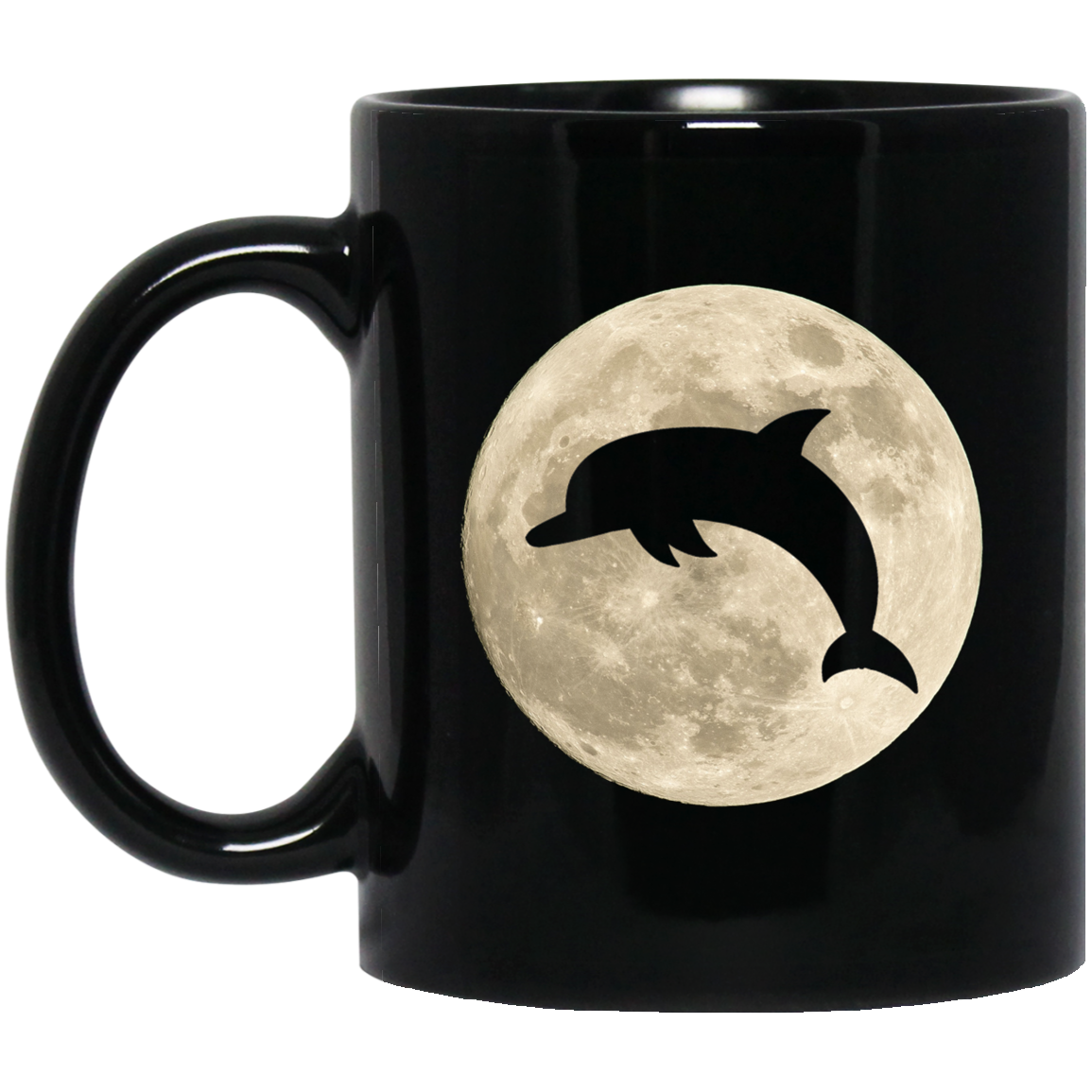 Dolphin Moon - Mugs