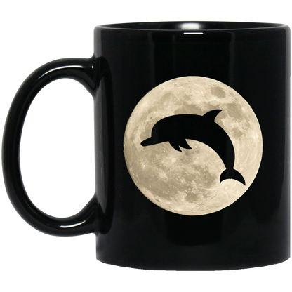 Dolphin Moon - Mugs