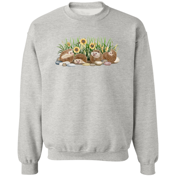 Hedgehogs and Sunflowers Sweatshirt
