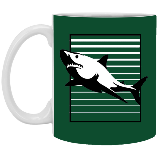 Shark Stripes Mugs