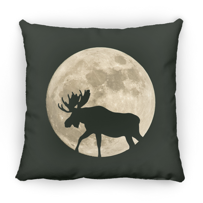 Moose Moon - Throw Pillows