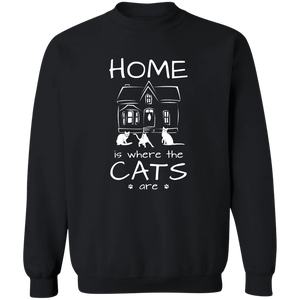Home is Where the Cats Are Sweatshirt
