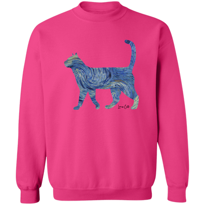 Starry Night Tabby Sweatshirt