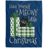 Meowy Little Christmas Blankets