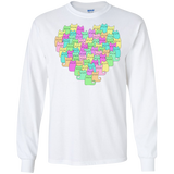 Heartful of Cats LS Ultra Cotton T-Shirt
