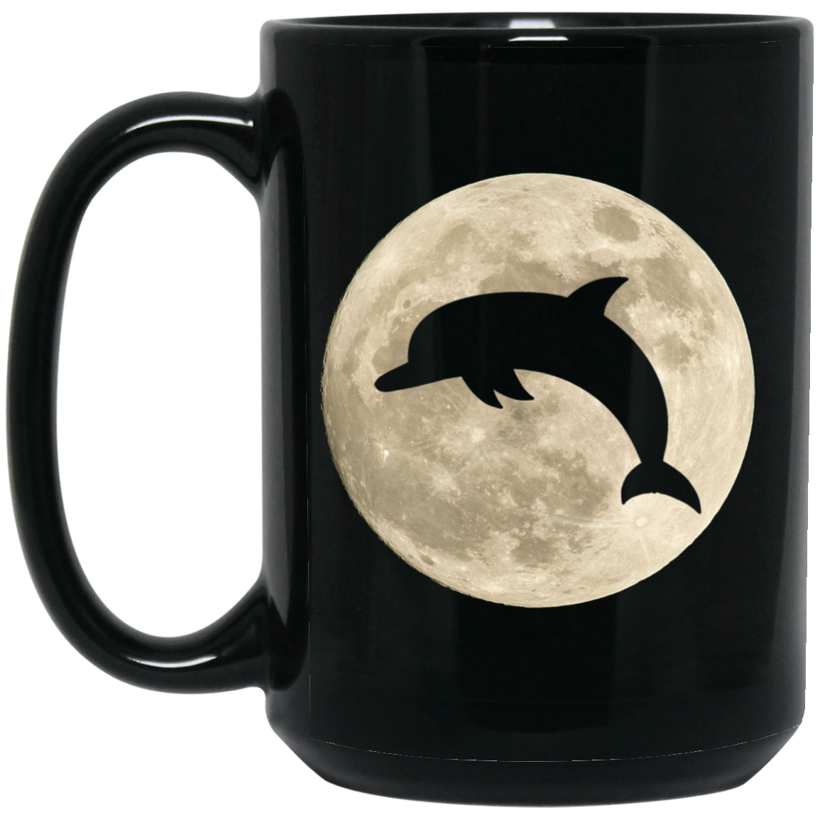 Dolphin Moon - Mugs