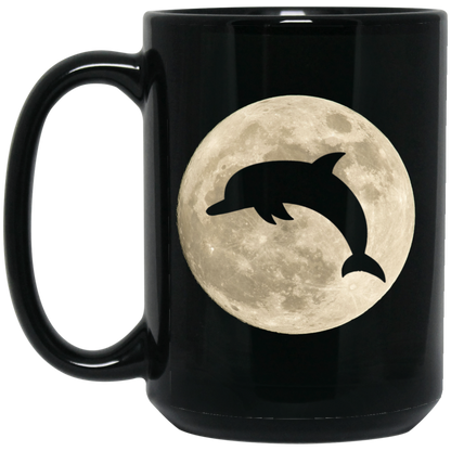 Dolphin Moon - Mugs