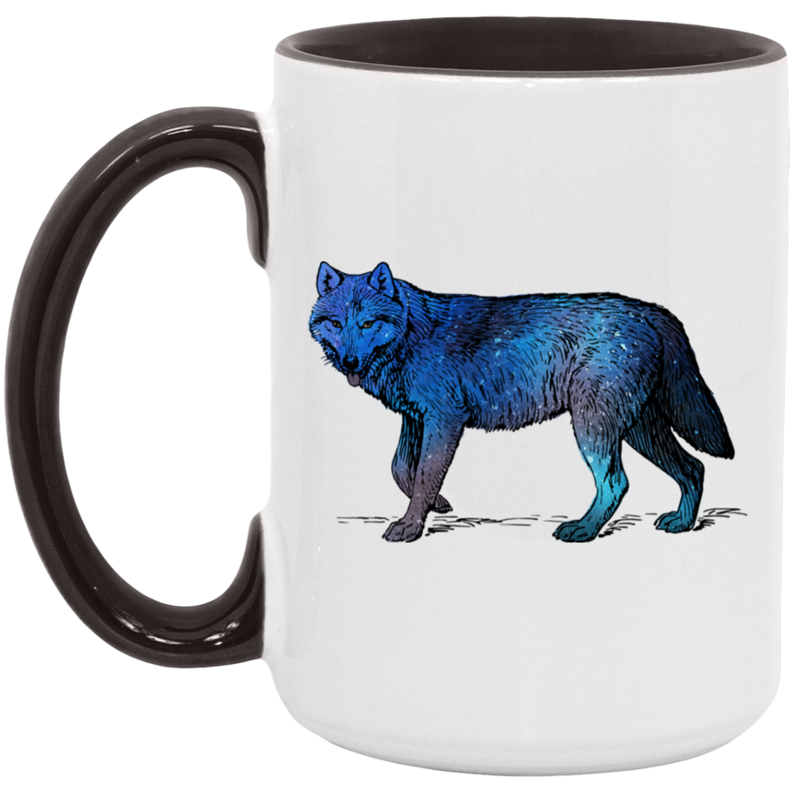 Blue Wolf - Mugs