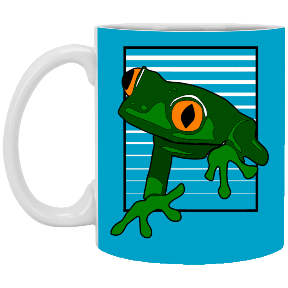 Treefrog Stripes Mugs