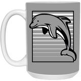Dolphin Stripes Mugs