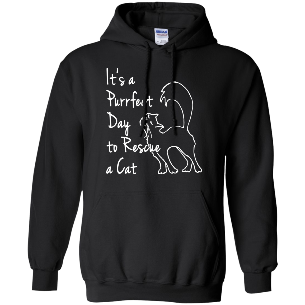 Purrfect Day Pullover Hoodie