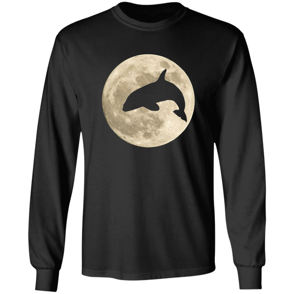 Orca Moon Long Sleeve T-Shirt