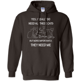 They Need Me Pullover Hoodie