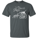 My Favorite People are Cats Ultra Cotton T-Shirt