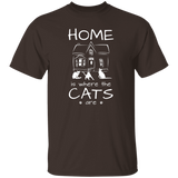 Home is Where the Cats Are T-Shirt