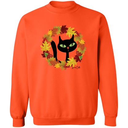 Victor in Fall Wreath Sweatshirt