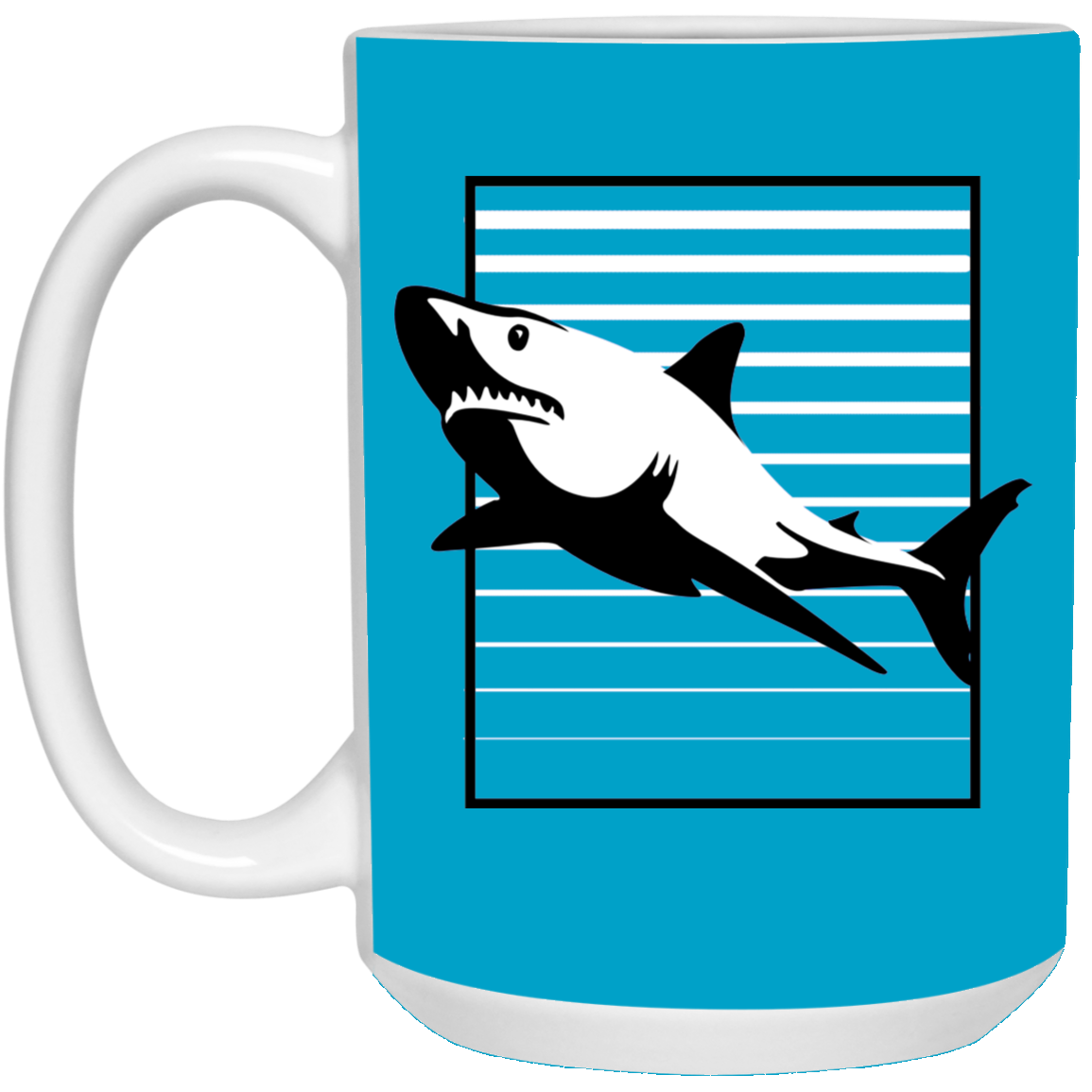 Shark Stripes Mugs