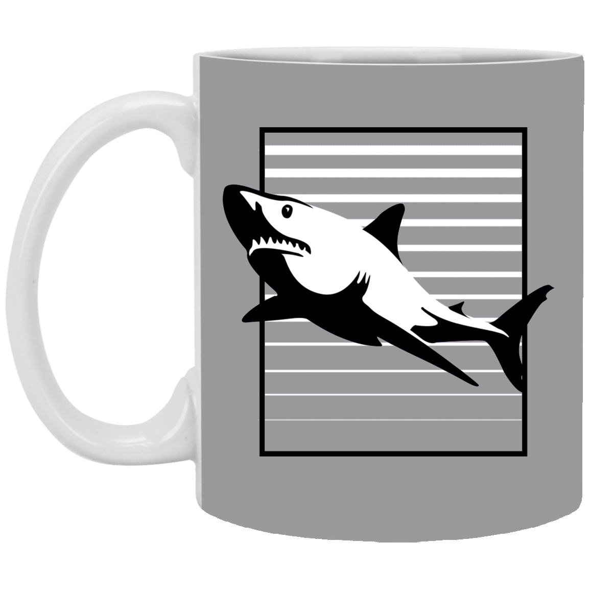 Shark Stripes Mugs