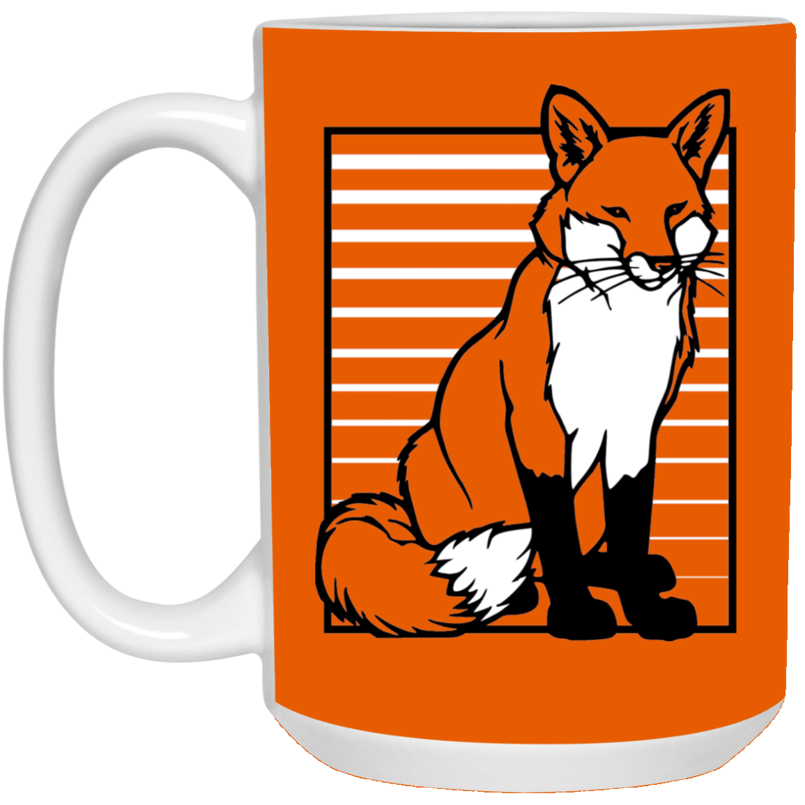 Fox Stripes - Mugs