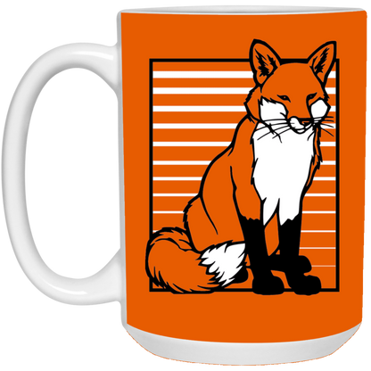 Fox Stripes - Mugs