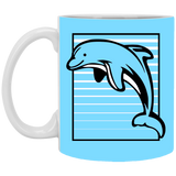 Dolphin Stripes Mugs
