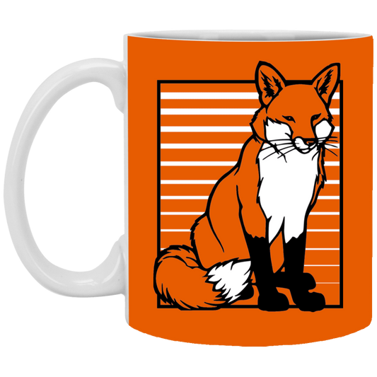 Fox Stripes - Mugs