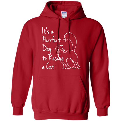 Purrfect Day Pullover Hoodie