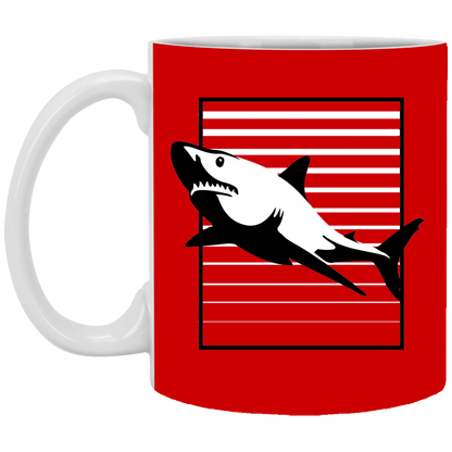 Shark Stripes Mugs