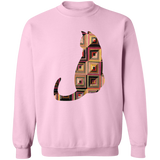 Log Cabin Cat Sweatshirt
