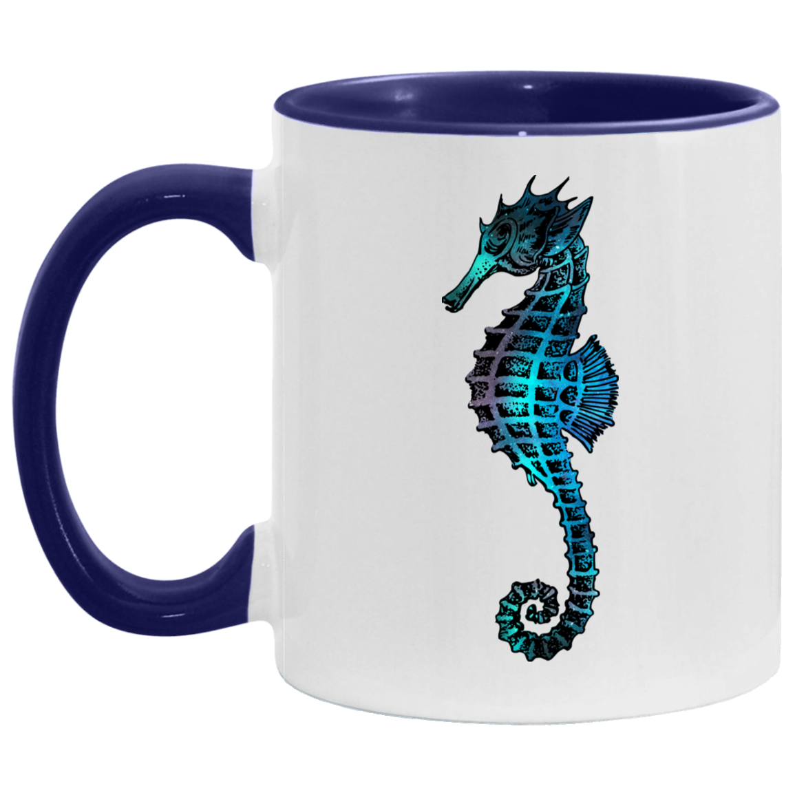 Colorful Seahorse - Mugs