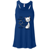 Dickens Cat Flowy Racerback Tank